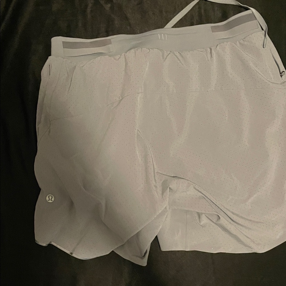 lululemon athletica White Athletic Shorts